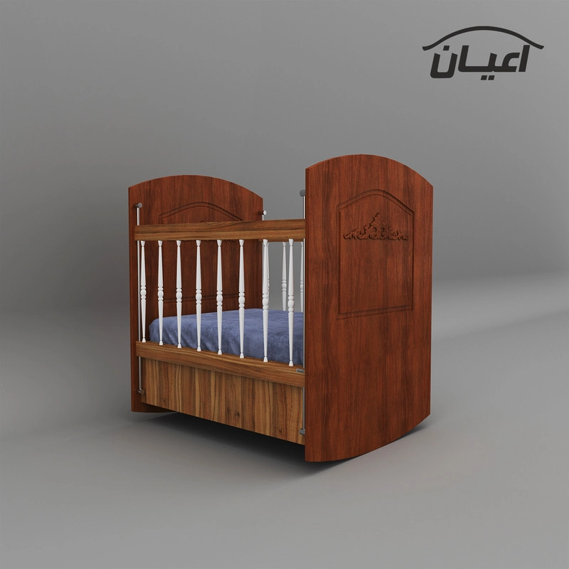 تخت کنار مادر اعیان مدل FH399 سایز 50x70 سانتی متر - سفید