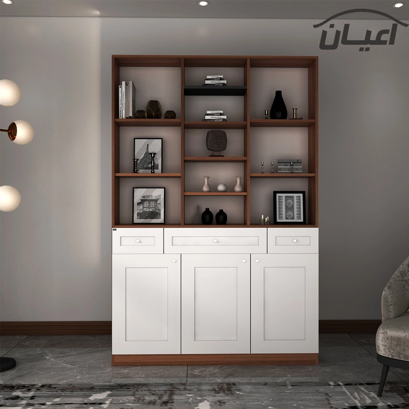 کتابخانه اعیان مدل FH414 - مشکی