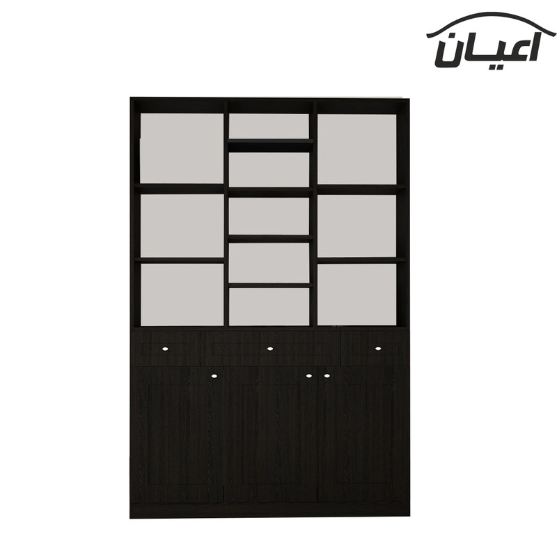کتابخانه اعیان مدل FH414 - مشکی