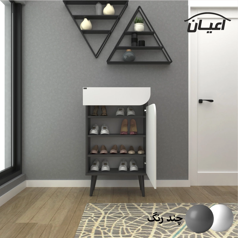 جاکفشی اعیان مدل FH632 - مشکی