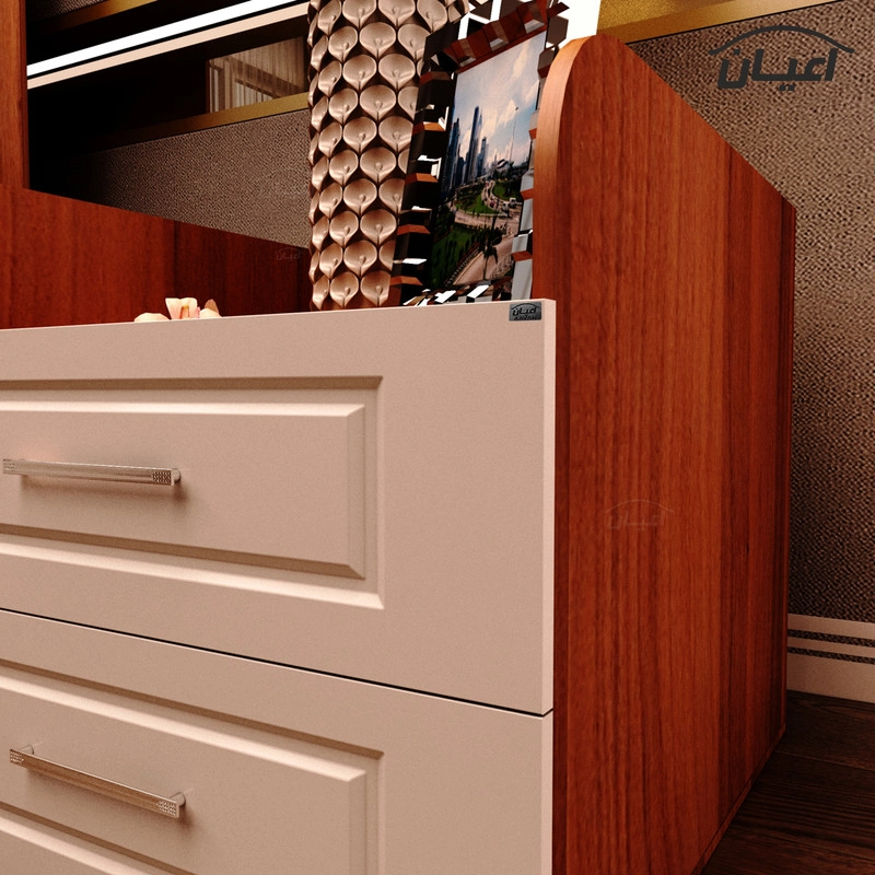 میز پاتختی اعیان مدل  FH401 - مشکی