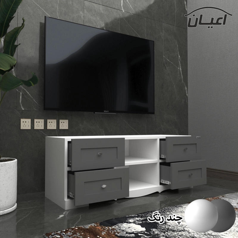 میز تلویزیون اعیان مدل FH531 - مشکی