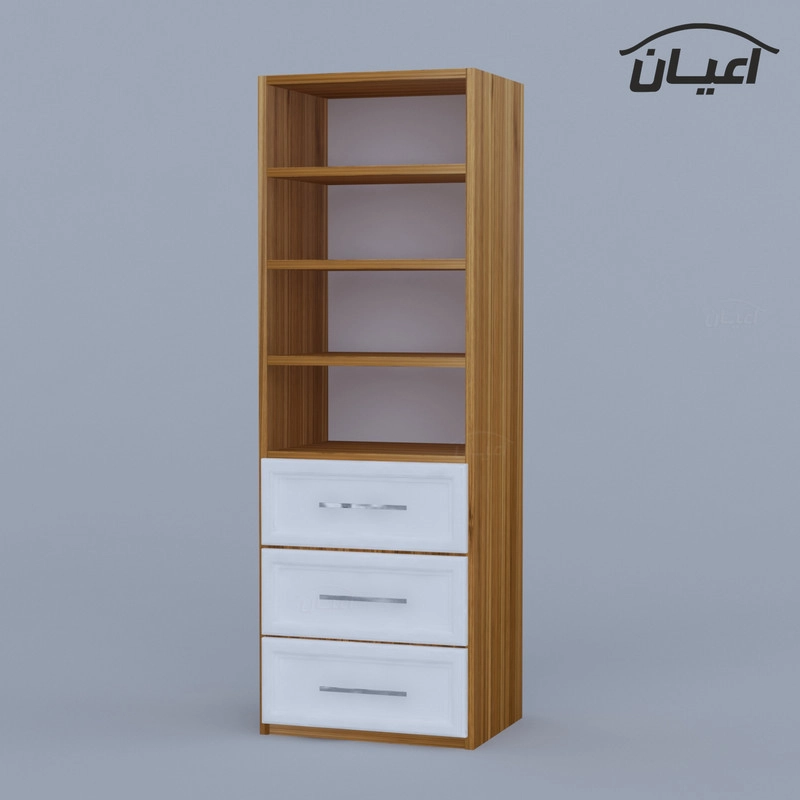کتابخانه اعیان مدل FH343 - سفید