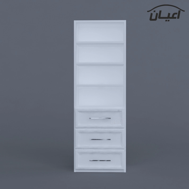 کتابخانه اعیان مدل FH343 - سفید