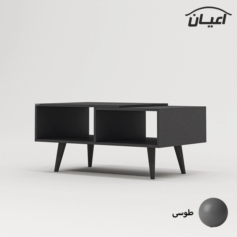 میز جلومبلی اعیان مدل FH648 - گردویی
