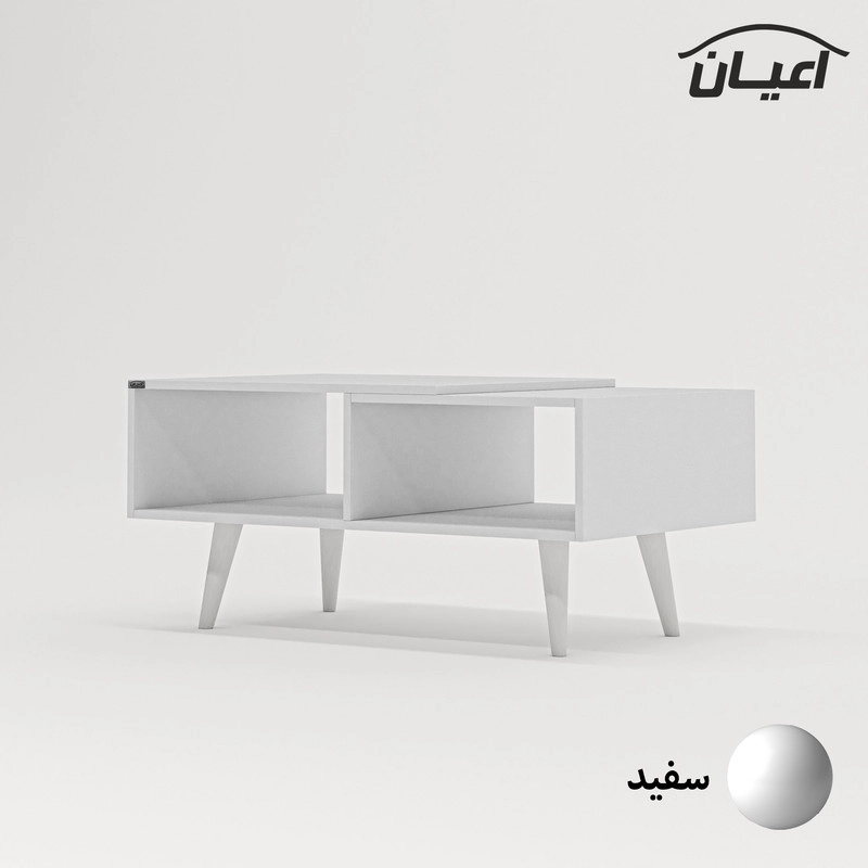 میز جلومبلی اعیان مدل FH648 - گردویی