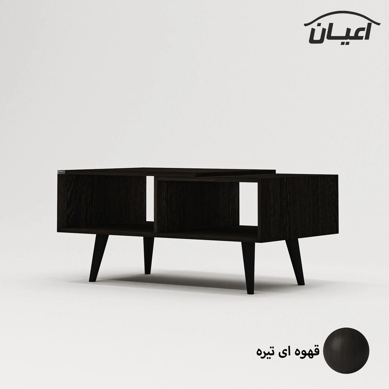 میز جلومبلی اعیان مدل FH648 - گردویی