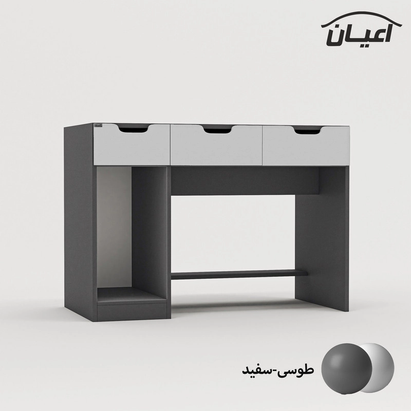 میز تحریر اعیان مدل FH650 - گردویی