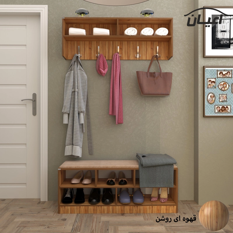 جاکفشی اعیان مدل FH744 - سفید