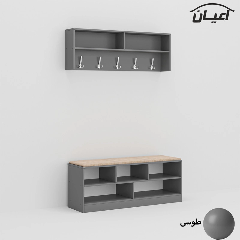 جاکفشی اعیان مدل FH744 - سفید