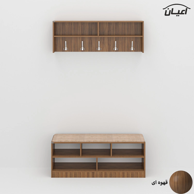 جاکفشی اعیان مدل FH744 - سفید