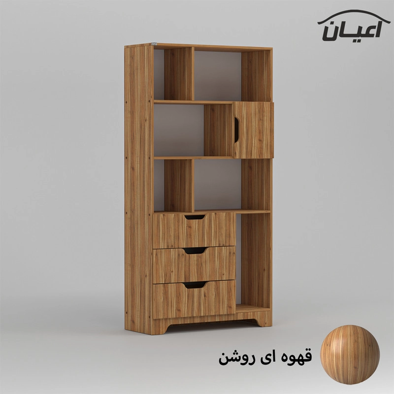 کتابخانه اعیان مدل FH701 - مشکی