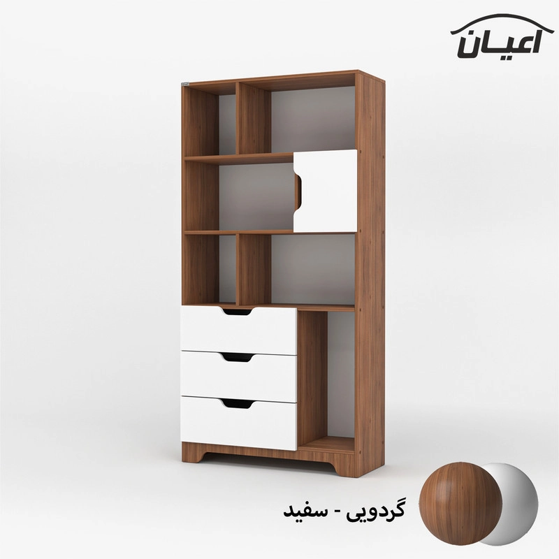 کتابخانه اعیان مدل FH701 - مشکی