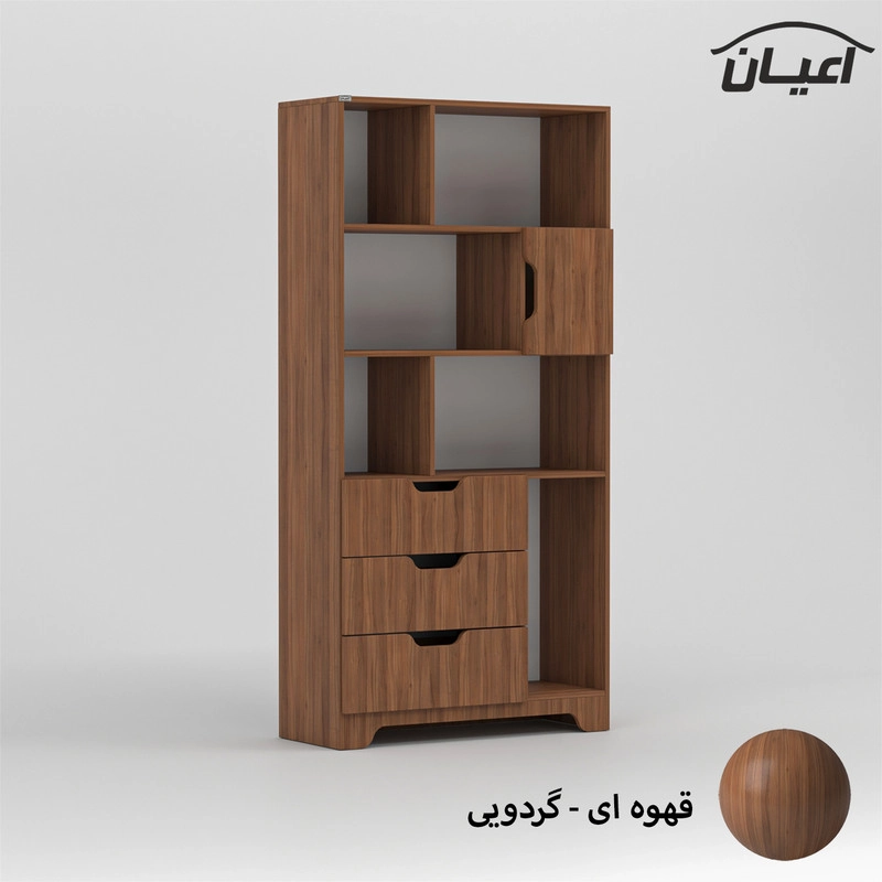 کتابخانه اعیان مدل FH701 - مشکی