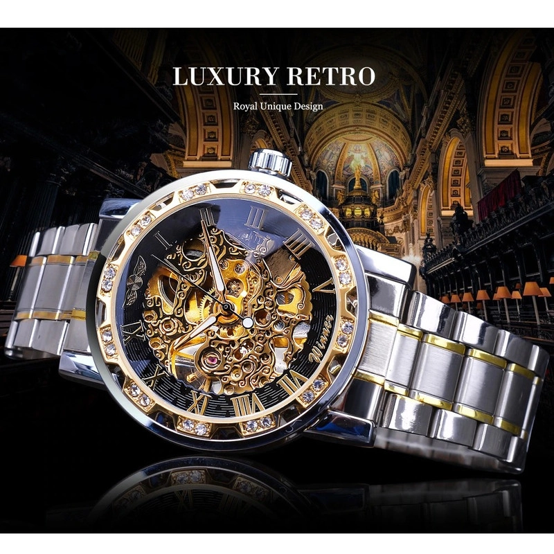 ساعت مچی عقربه‌ای مردانه مدل Winner-Reloj de para hombre