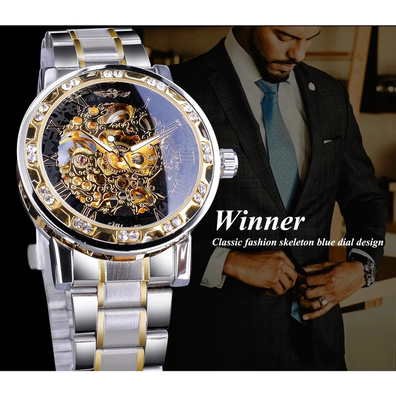 ساعت مچی عقربه‌ای مردانه مدل Winner-Reloj de para hombre