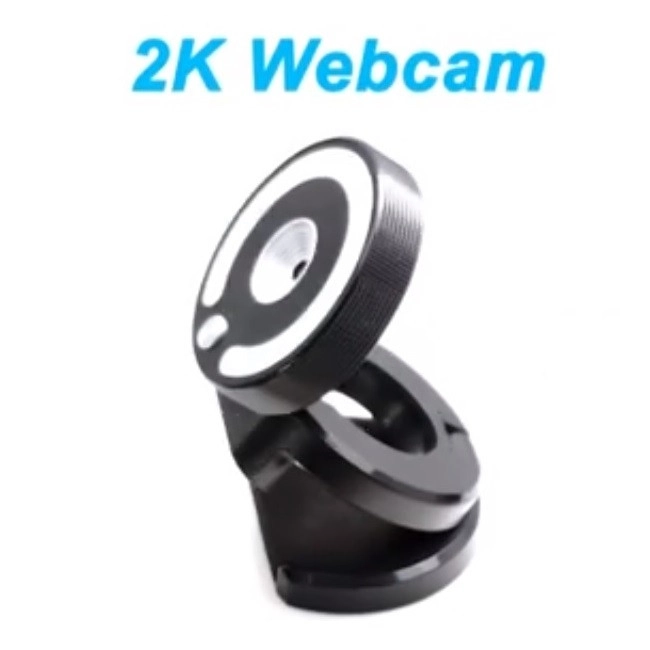 وب کم مدل 2K Streaming with Ring Light