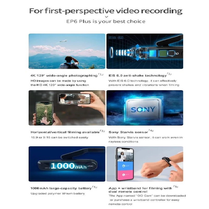 دوربین فیلم برداری وردرو مدل 4K SONY SENSOR PLUS