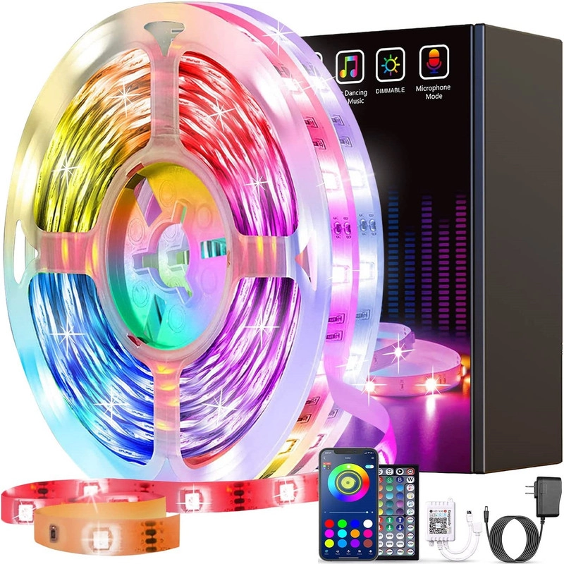 ریسه ال ای دی مدل موزیک دار Remote Control طول 40 متر