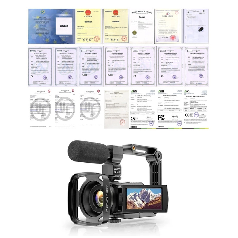 دوربین فیلم برداری مدل 4K 60FPS 48 MP Professional