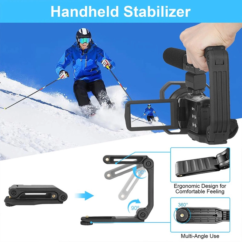 دوربین فیلم برداری کمری مدل 4K 56MP UHD with Night Vision