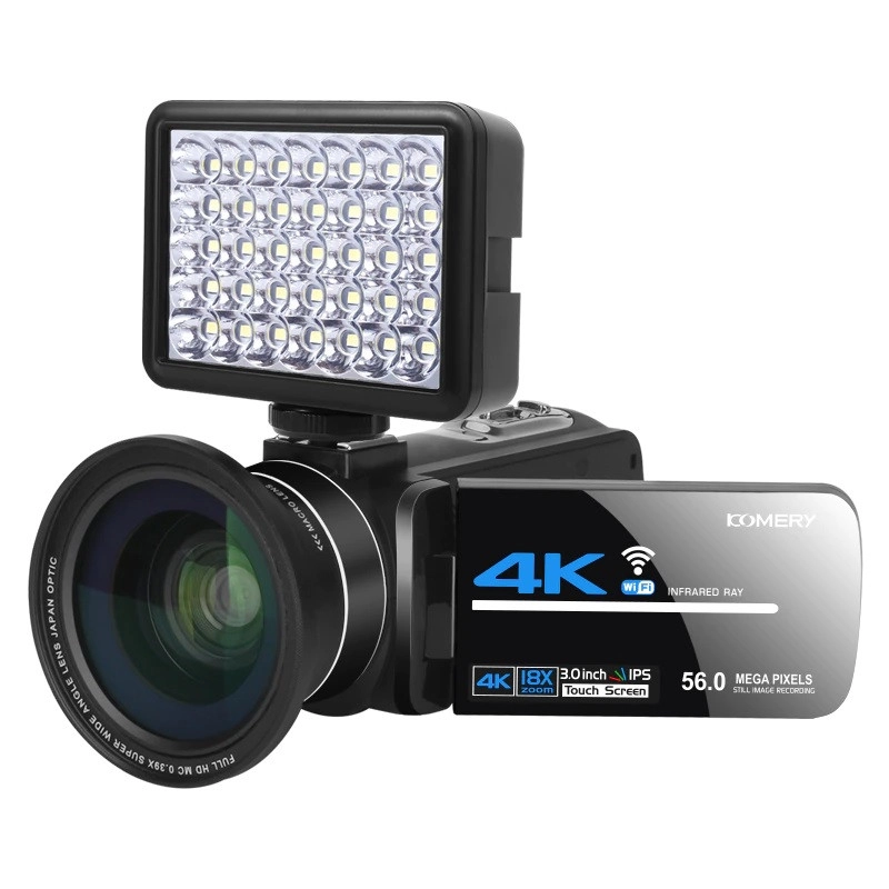 دوربین فیلم برداری کمری مدل 4K 56MP UHD with Night Vision