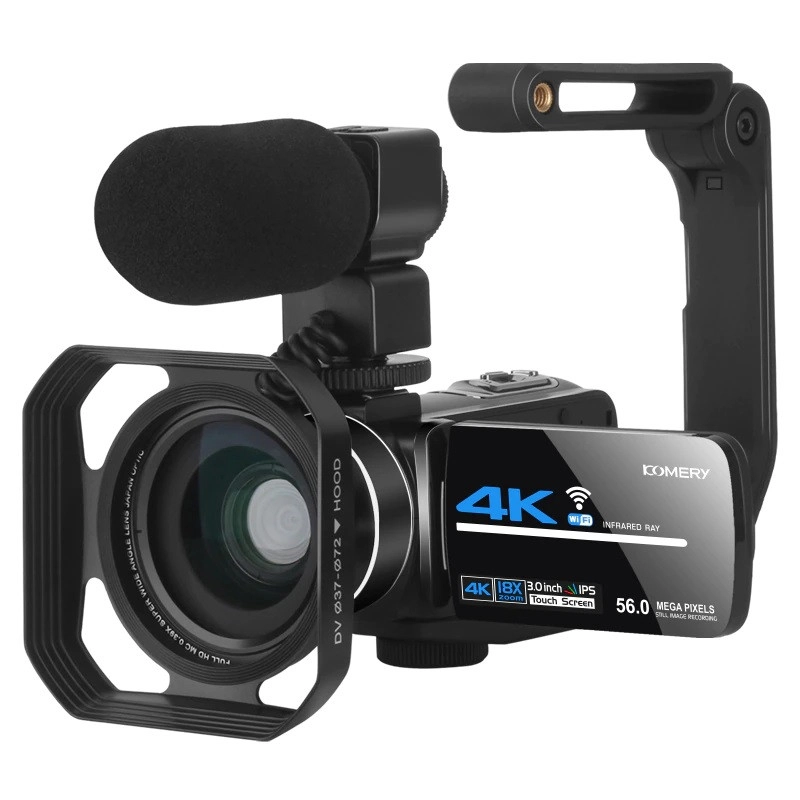 دوربین فیلم برداری کمری مدل 4K 56MP UHD with Night Vision