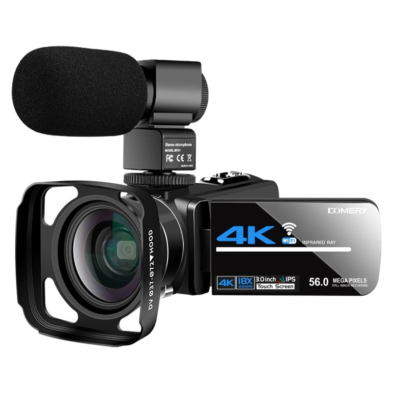 دوربین فیلم برداری کمری مدل 4K 56MP UHD with Night Vision