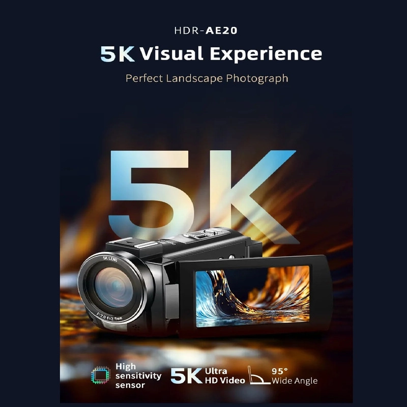 دوربین فیلم برداری مدل 5K 56MP UHD