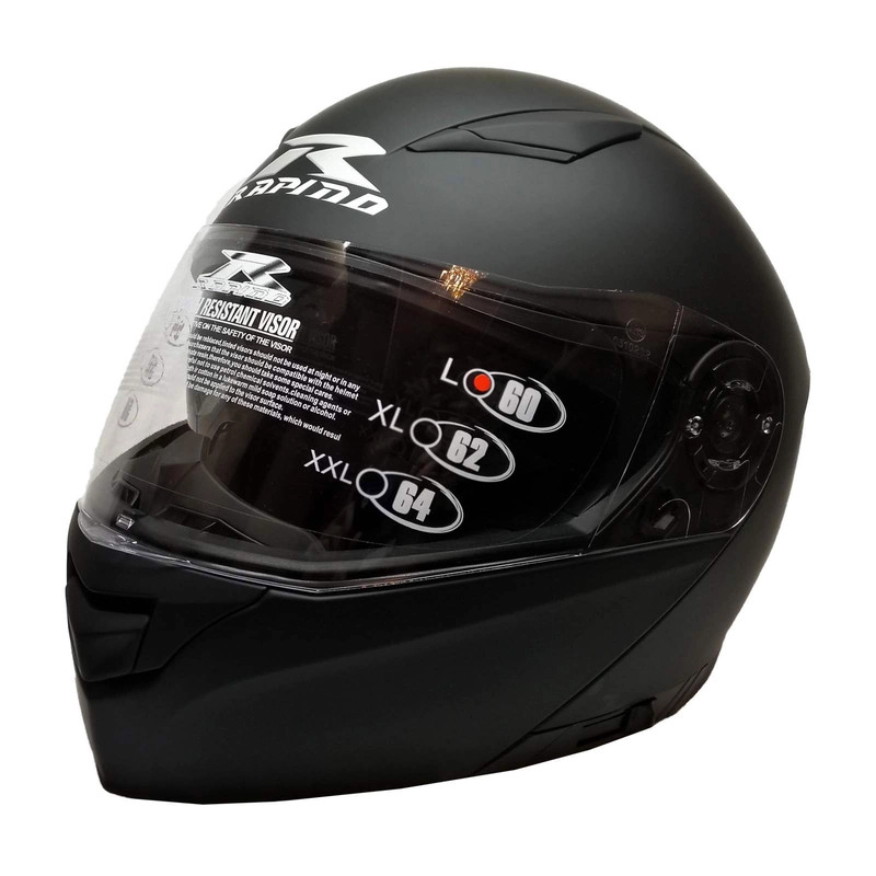 کلاه کاسکت راپیدو مدل MTBLK-950 - XL