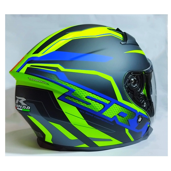 کلاه کاسکت راپیدو مدل بی فک عینکدار کد SRT_R2 - XL