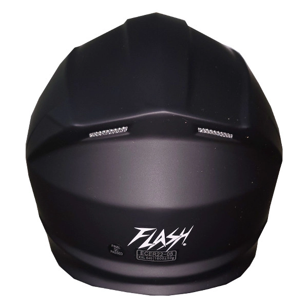 کلاه کاسکت فلش مدل فک متحرک عینکدار کد 935SV - XXL