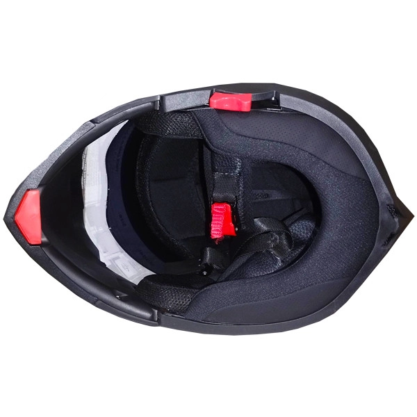 کلاه کاسکت دی ای وان مدل 108_MattBlack_Graphic - XXL