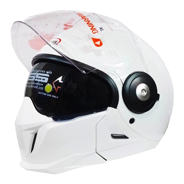 کلاه کاسکت ردلاین مدل فک جدا کد RE_WH - XL