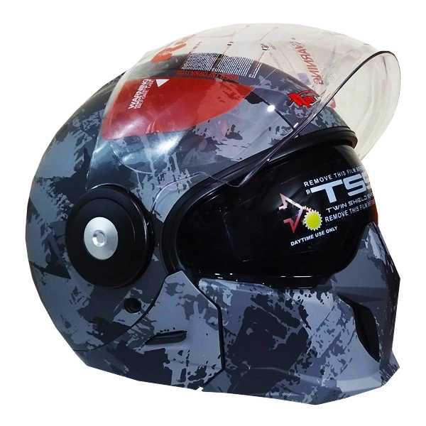 کلاه کاسکت ردلاین مدل فک جدا کد RE_NOPO - XL