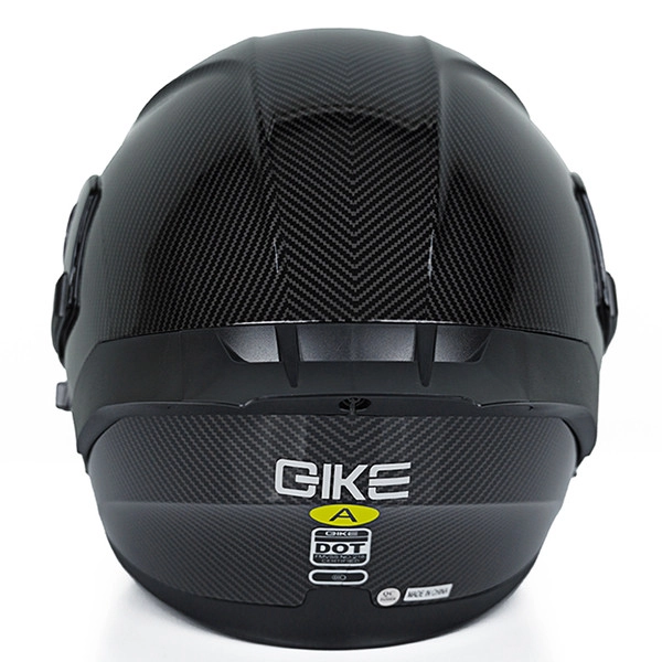 کلاه کاسکت کایک مدل فک متحرک عینکدار کد Carbon_Fibr_Pattern - L