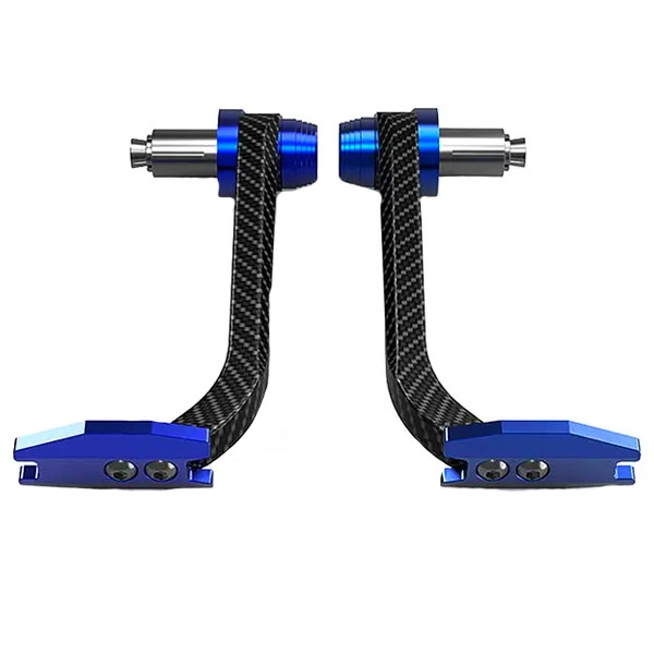 هندگارد موتور سیکلت مدل فلزی کد TOP_BLU بسته دو عددی