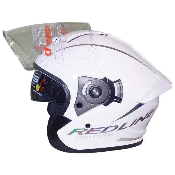 کلاه کاسکت ردلاین مدل بدون فک عینکدار کد WH_966 - XL