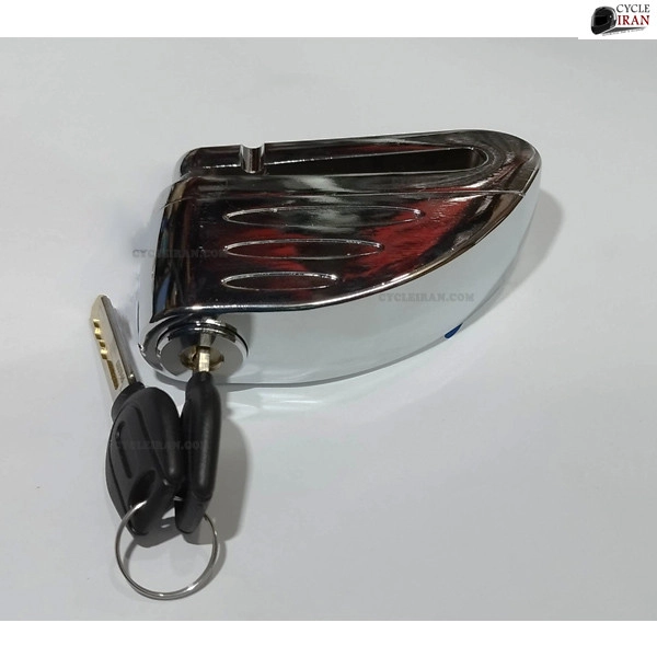 قفل دیسکی موتور سیکلت ردلاین مدل آژیردار کد ALM_6MM