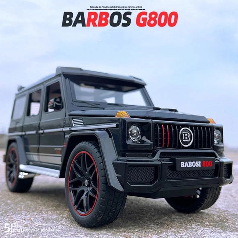 ماکت ماشین مدل مرسدس بنز جی کلاس Mercedes-Benz G-class brabos 800 - مشکی