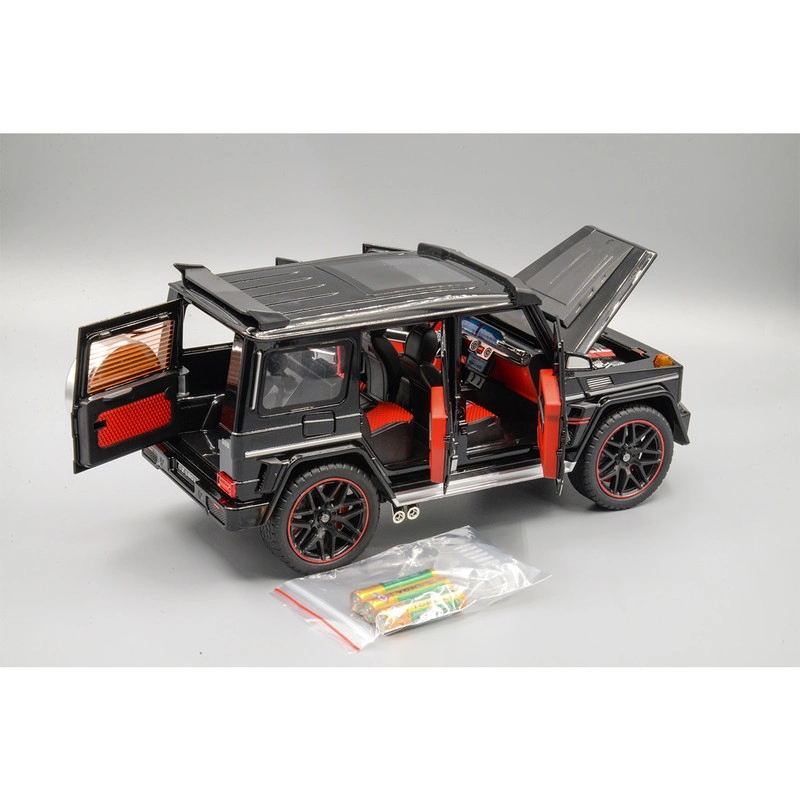 ماکت ماشین مدل مرسدس بنز جی کلاس Mercedes-Benz G-class brabos 800 - مشکی