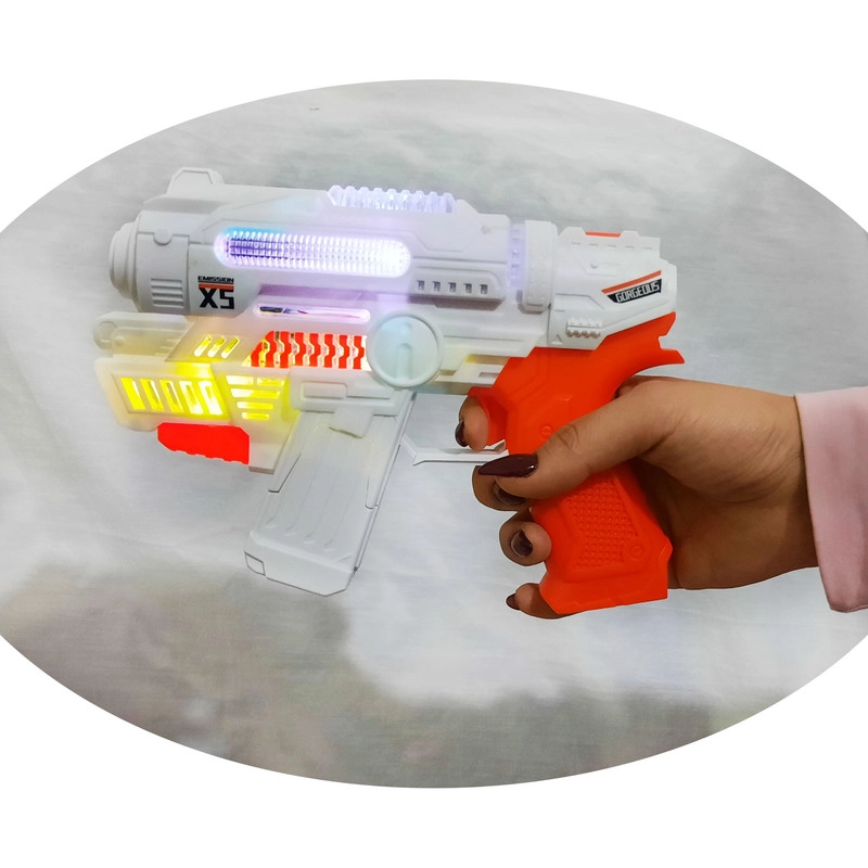 حباب ساز طرح تفنگ مدل BUBBLE GUN کد 63600 - سفید