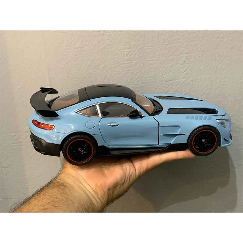 ماکت ماشین مدل موزیکال بنز BENZ AMG GT 118 کد 1803 - مشکی