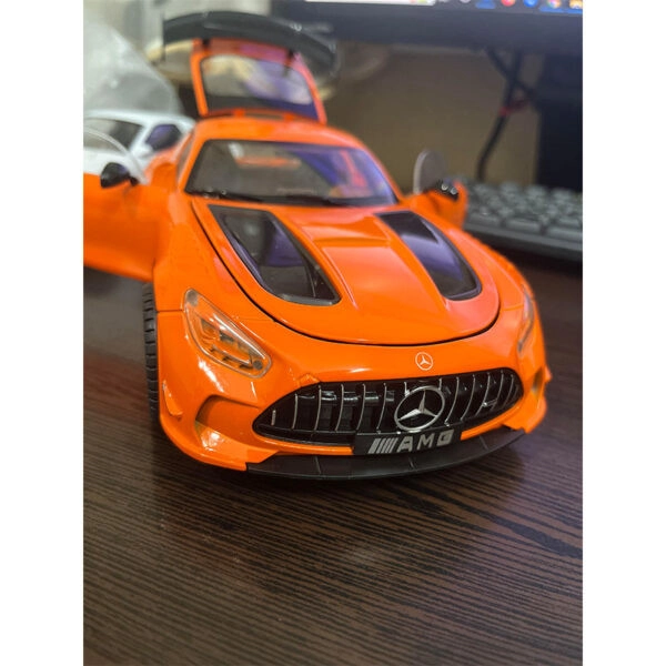 ماکت ماشین مدل موزیکال بنز BENZ AMG GT 118 کد 1803 - مشکی