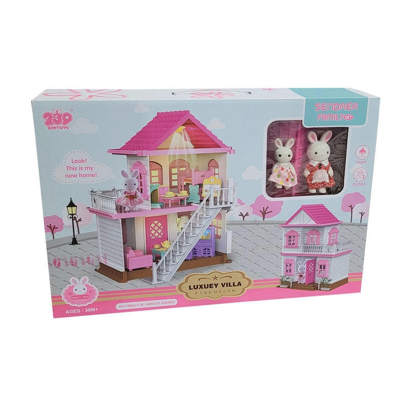 اسباب بازی مدل خانه عروسکی خرگوش کد 8786000