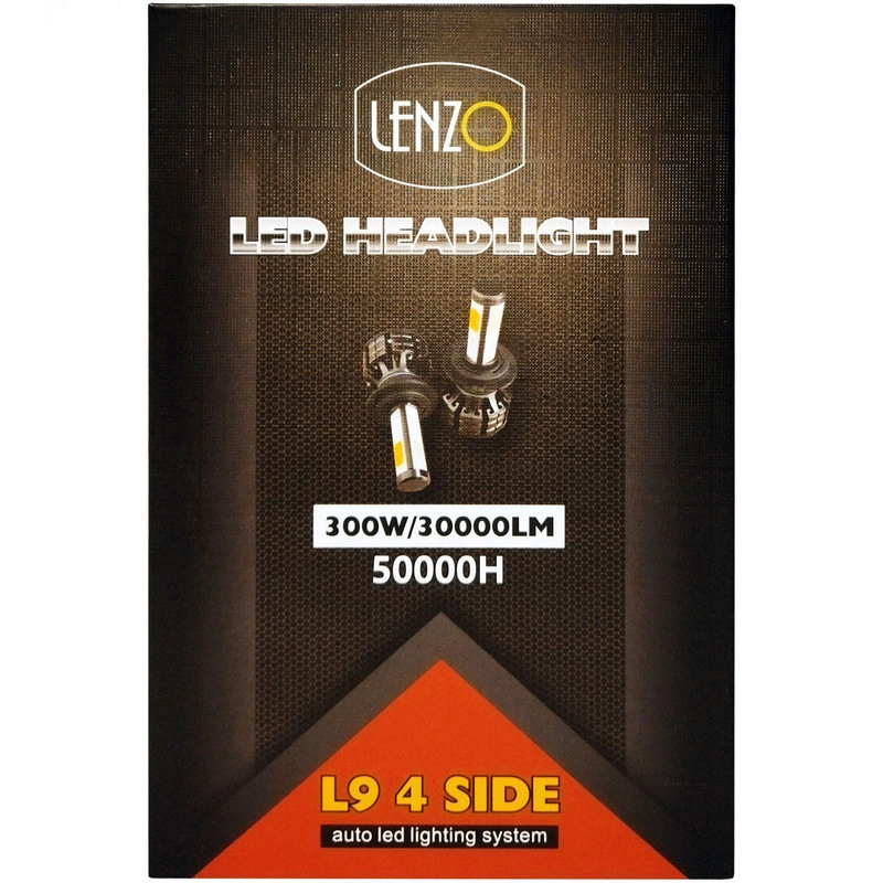 لامپ هدلایت خودرو لنزو مدل H1 1 بسته دو عددی