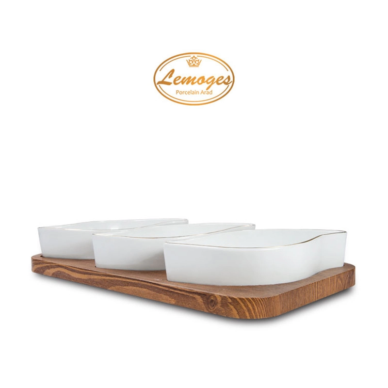 اردو خوری لمونژ مدل رویال طرح سه خانه کد 317