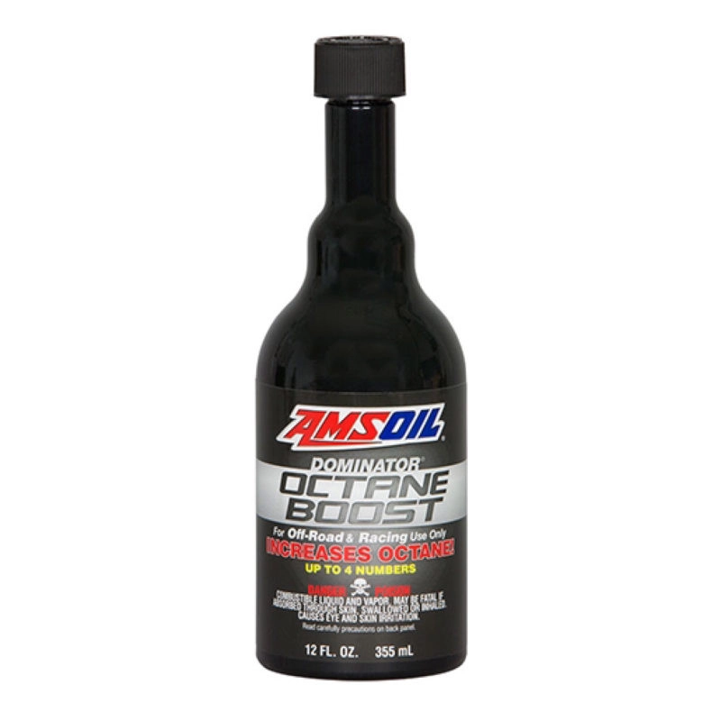اکتان بوستر ای ام اس اویل مدل DOMINATOR حجم 355 میلی لیتر مجموعه 12 عددی