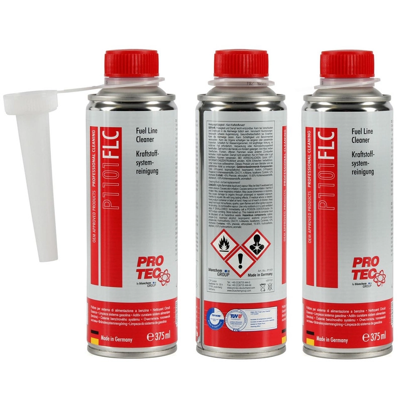 تمیز کننده سیستم سوخت رسانی بلو چم مدل P1101 حجم 375 میلی لیتر بسته 2 عددی