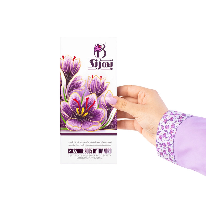 زعفران سرگل بهرنگ - 5 گرم بسته 3 عددی